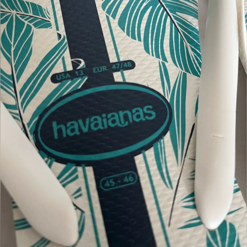 🎉Host Pick🎉 Havaianas Leaf Print Flip Flops 13